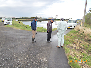用水配管漏水修復工事