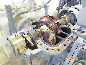 用水ポンプ整備