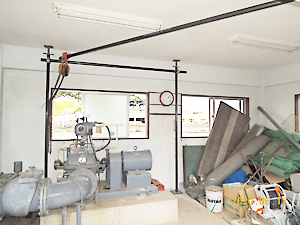 ホイストフレーム設置