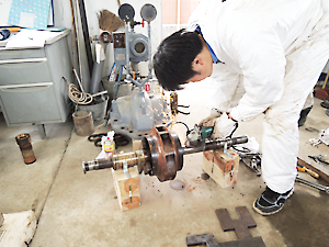 用水ポンプ整備