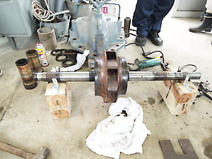 用水ポンプ整備