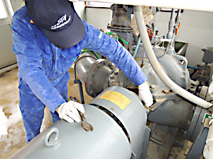 用水ポンプ整備