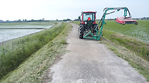 ツインモア草刈り