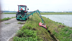 ツインモア草刈り