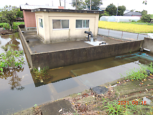 大雨被害状況確認