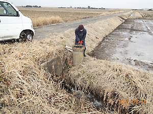 用水ポンプ点検用水ポンプ点検