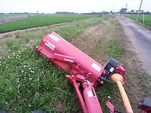 草刈り（スライドモア）