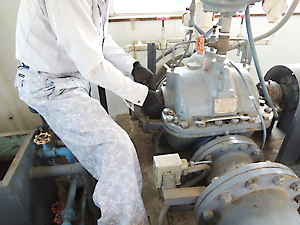 用水ポンプ整備