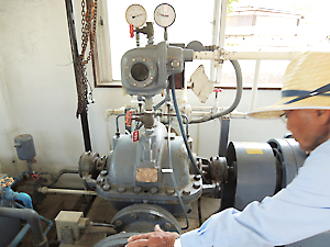 用水ポンプ整備