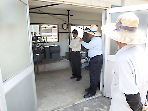 用水ポンプ整備