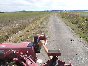 草刈り（スライドモア）